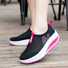 Fashion Platform Shoes Female Slides Waterproof Casual Slippers Breathable Mesh Lightweight Summer Lady Footwear Women Sandals